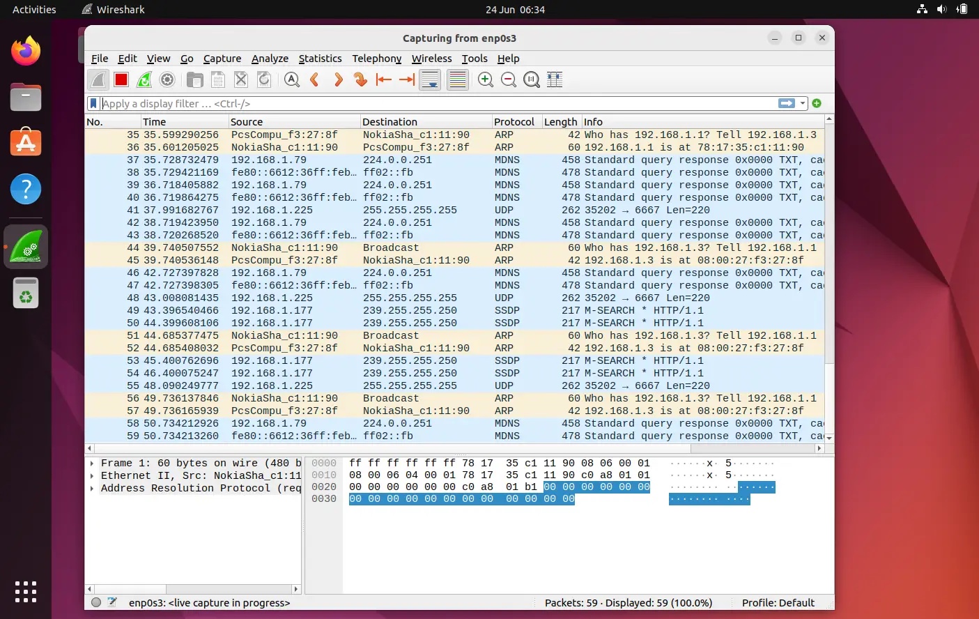 如何在 Ubuntu 22.04 中装置和使用 Wireshark