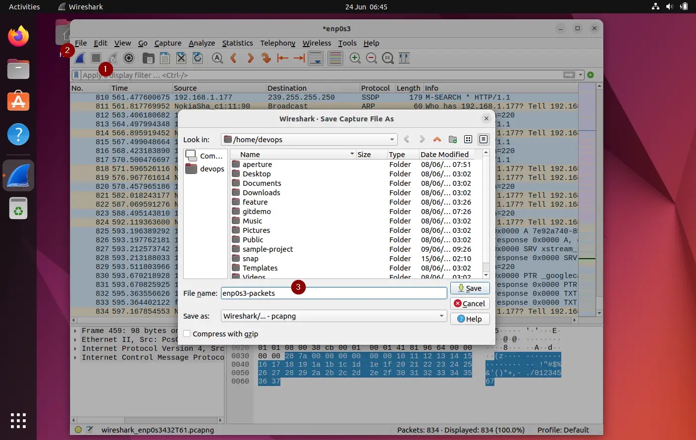 如何在 Ubuntu 22.04 中装置和使用 Wireshark